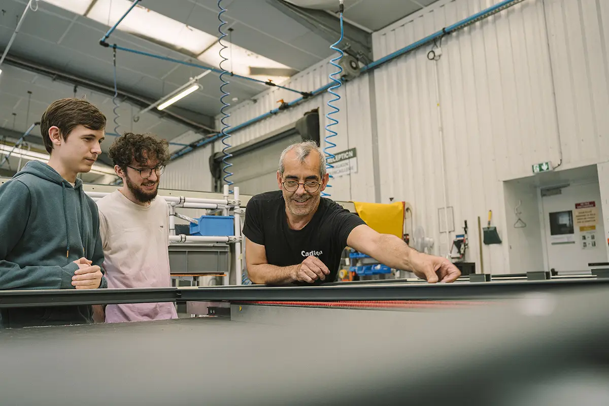 L'atelier école chez Maison Cadiou