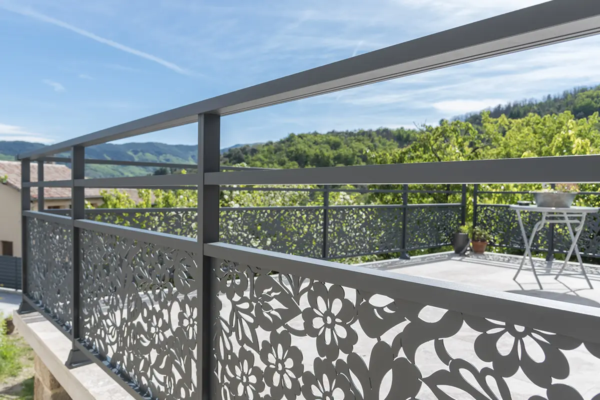 Garde-corps aluminium kostum