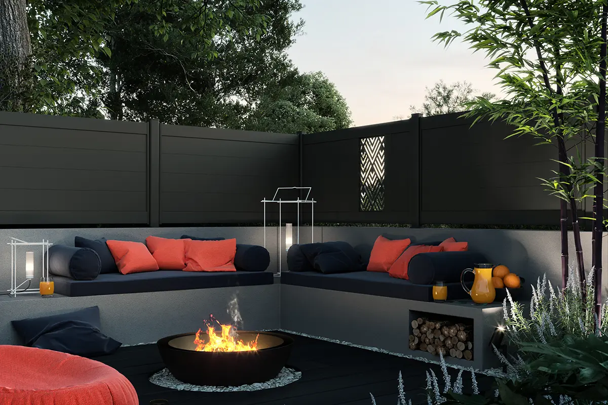 Clôture aluminium anaig kostum