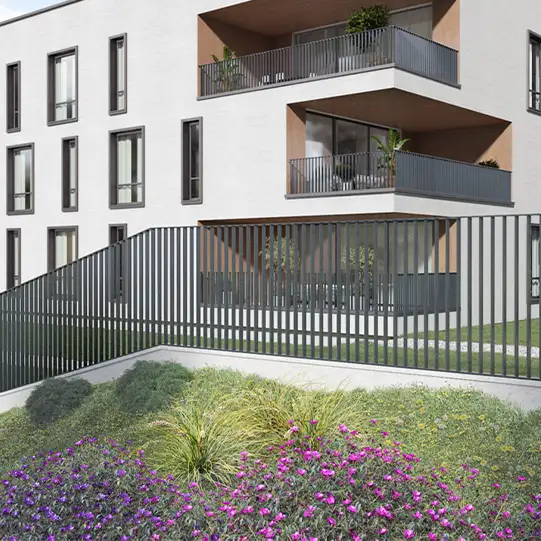 Image Clôture  barreaudé Cloture Kapitale