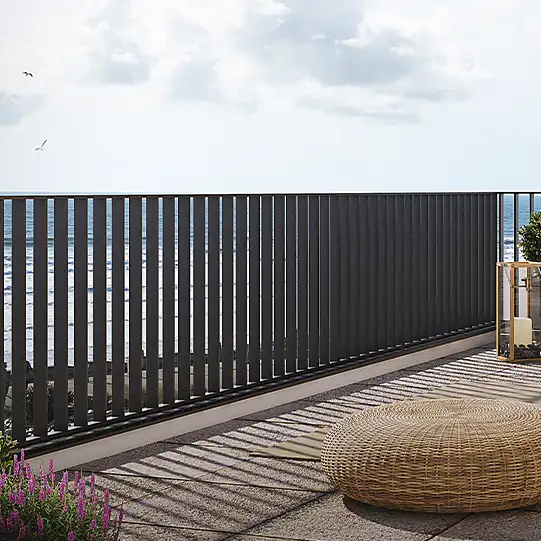 Image Garde-corps barreaudé axé Kapitale