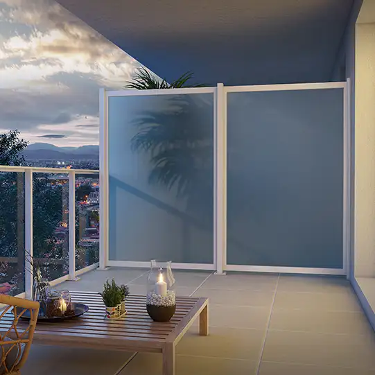 Image Séparatif de balcon vitré Séparatif Eklipse